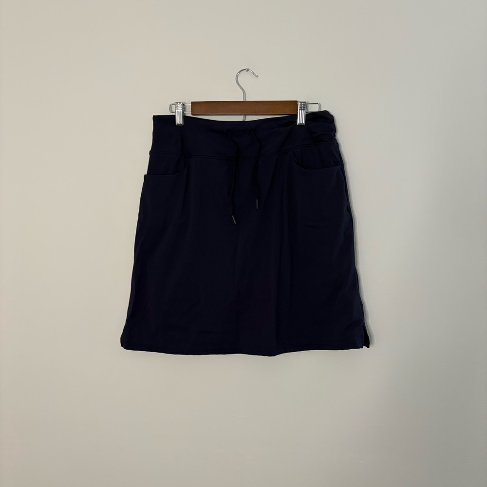 Santiny Women’s Large Navy Blue Athletic Skort